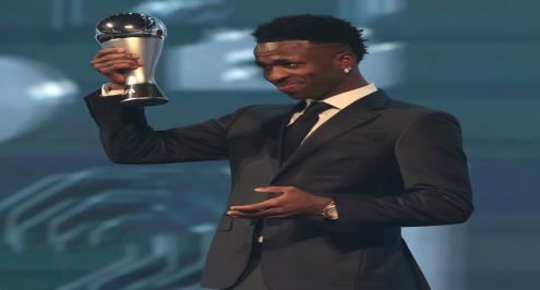 5 نقاط بين فينيسيوس ورودري.. الترتيب النهائي لجائزة "ذا بيست" لأفضل لاعب في العالم